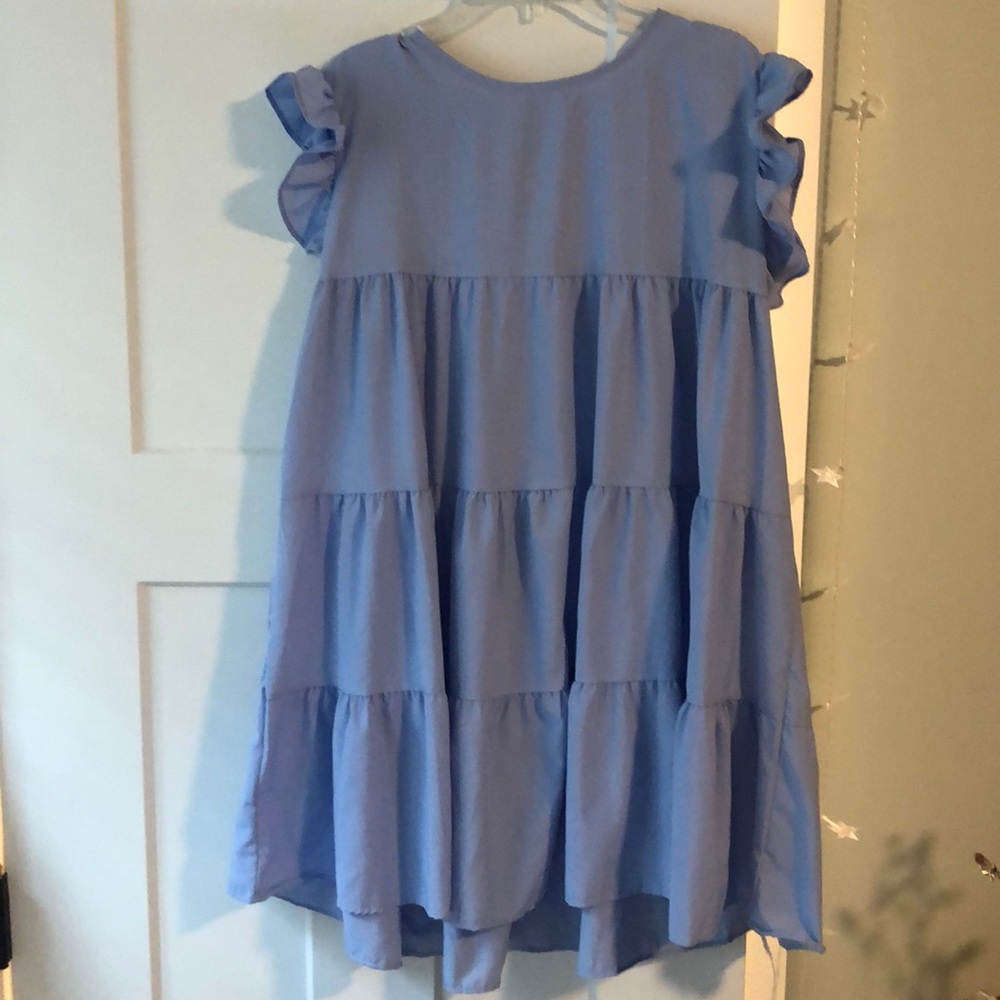 baby blue dress!